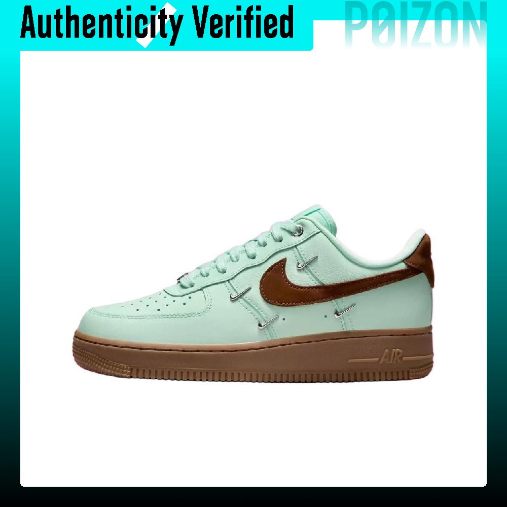 Nike Shoes Air Force 1 - ナイキ エアフォース1 ロートップ スケートボードシューズ レディース グリーンブラウン