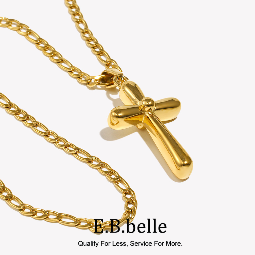 E.b. ベベルフィガロ-ステンレス鋼のネックレス,シンプル - Birth Flower Necklace のレビューと価格